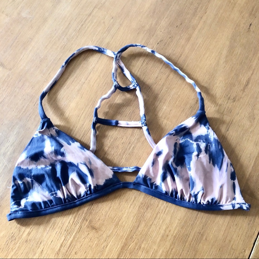 Blue Life • Tie Dye Bikini Top